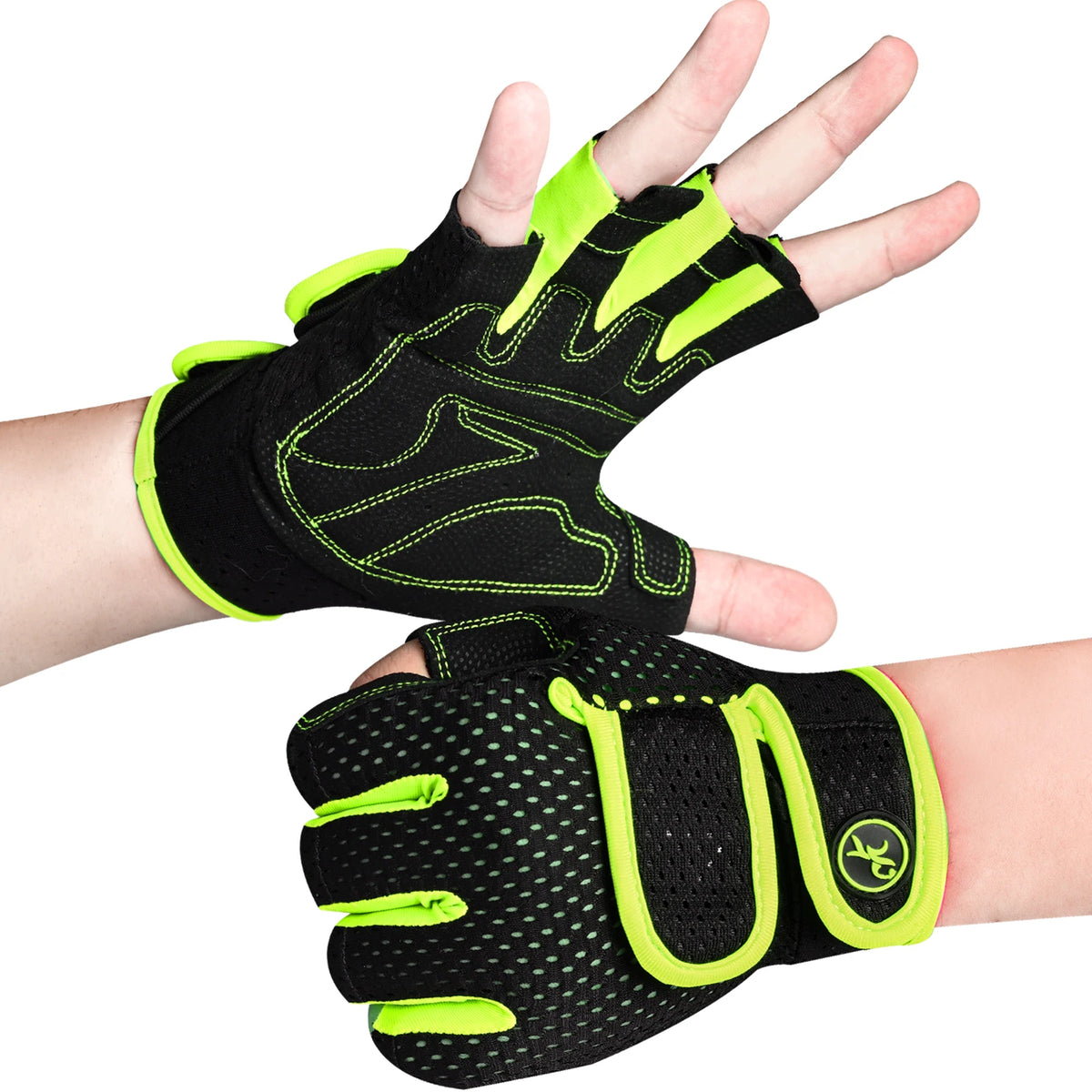 Workout Gym Gloves For Men Half Finger Exercise Fitness Gloves for Training
