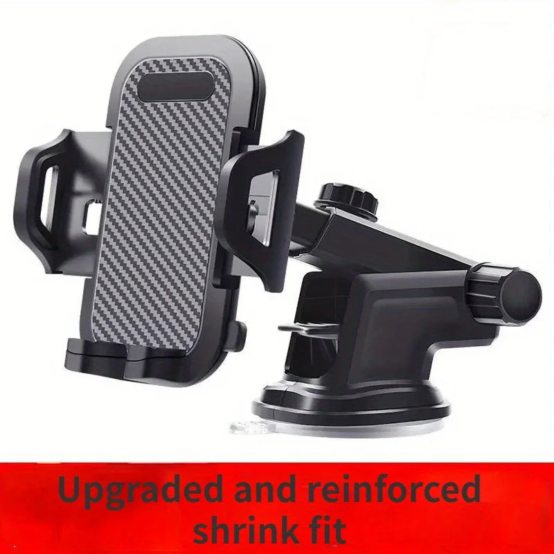 Universal car phone holder - featuring a retractable and foldable design to enhance the driving experience