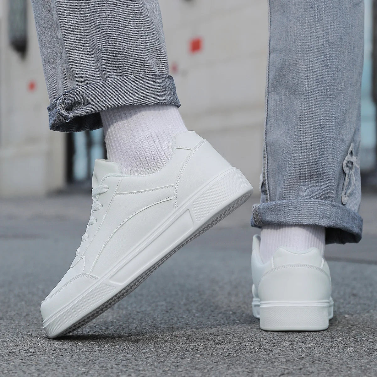 Essential Summer Casual Women's Sneaker – Lightweight, Breathable Mesh Construction, Wear-Resistant Durability, and Engineered Non-Slip Sports Soles