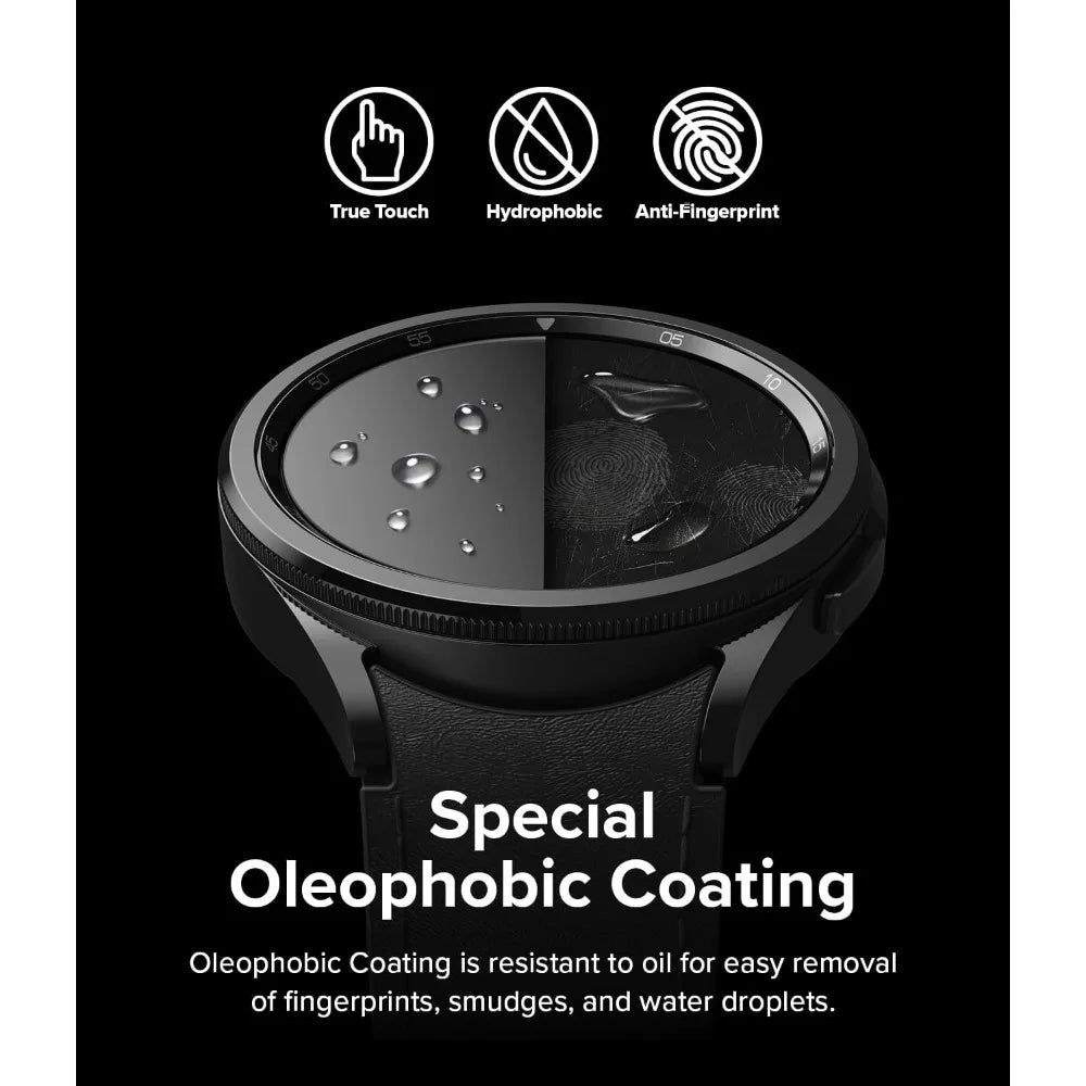 Tempered Glass for Samsung Galaxy Watch 6 Classic 43mm 47mm Watch4 5 40mm 44mm Screen Protector Films Anti-Scratch Accessories