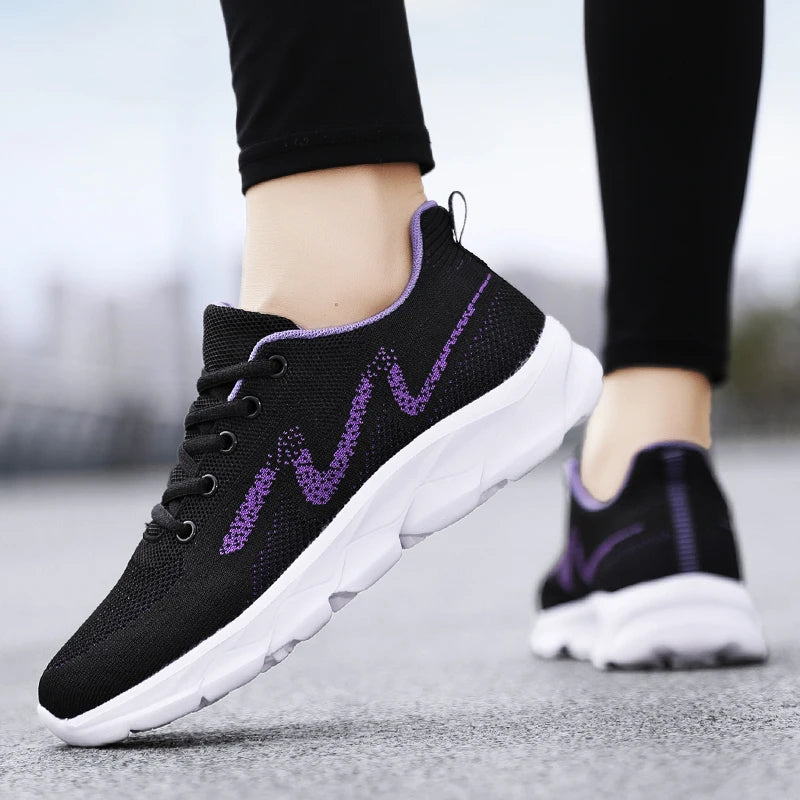 Luxury Trend Women's Sneaker – Premium Breathable Construction, Contemporary Silhouette, and Advanced Comfort for Casual, Running, and Walking Wear