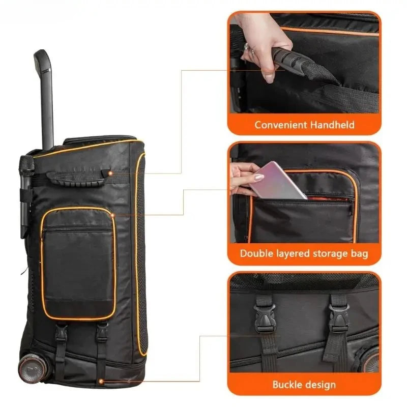 Speaker Protect Storage Bags for JBL PartyBox 520 Speaker Dust Box Portable Party Box Travel Carrying Case Accessories