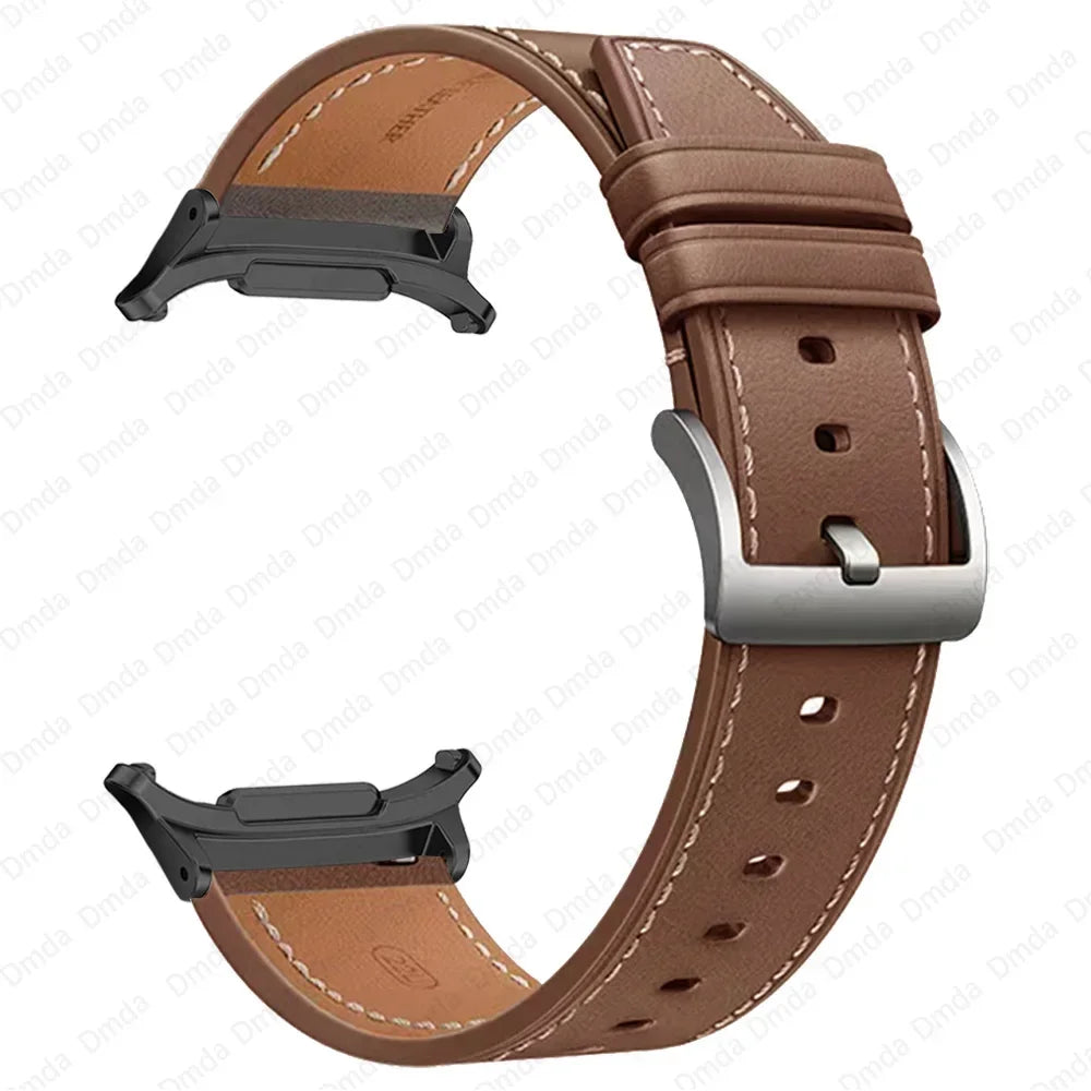 For Samsung Galaxy Watch Ultra 47mm Watch Straps Leather Wristband Galaxy Watch7 Ultra Watchband Bracelet Replacement Accessorie
