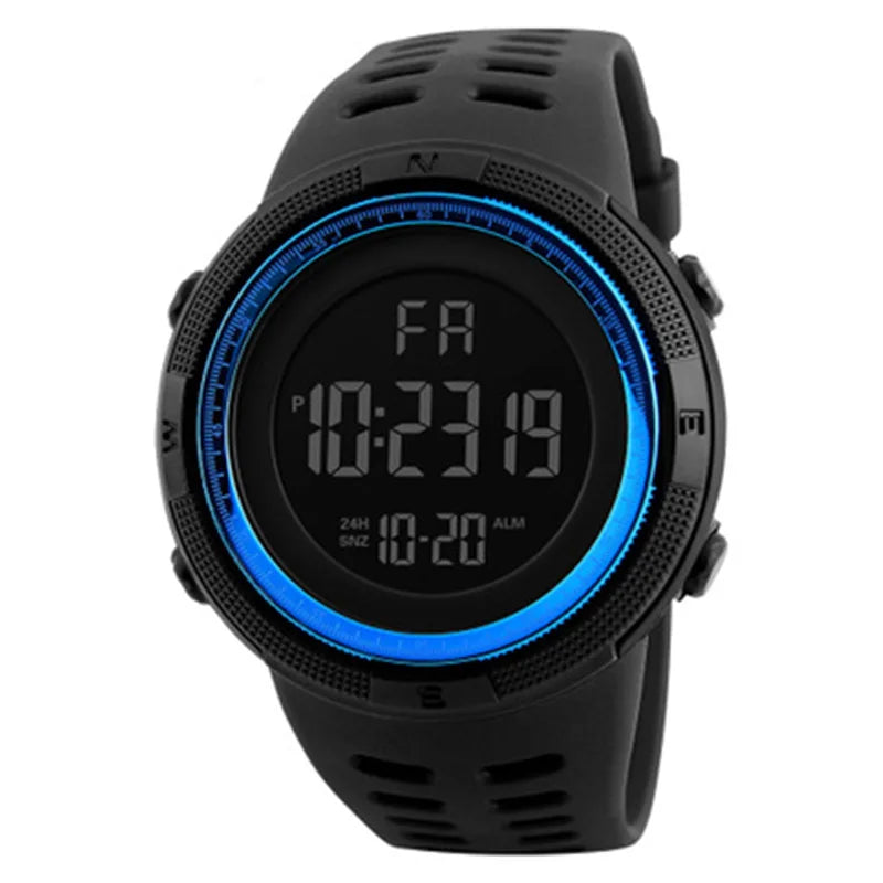 Electronic Watch For Men's Military Sports Watches Luminous Multifunction LED Digital Wristwatch for Man Kids Boy Student Teen
