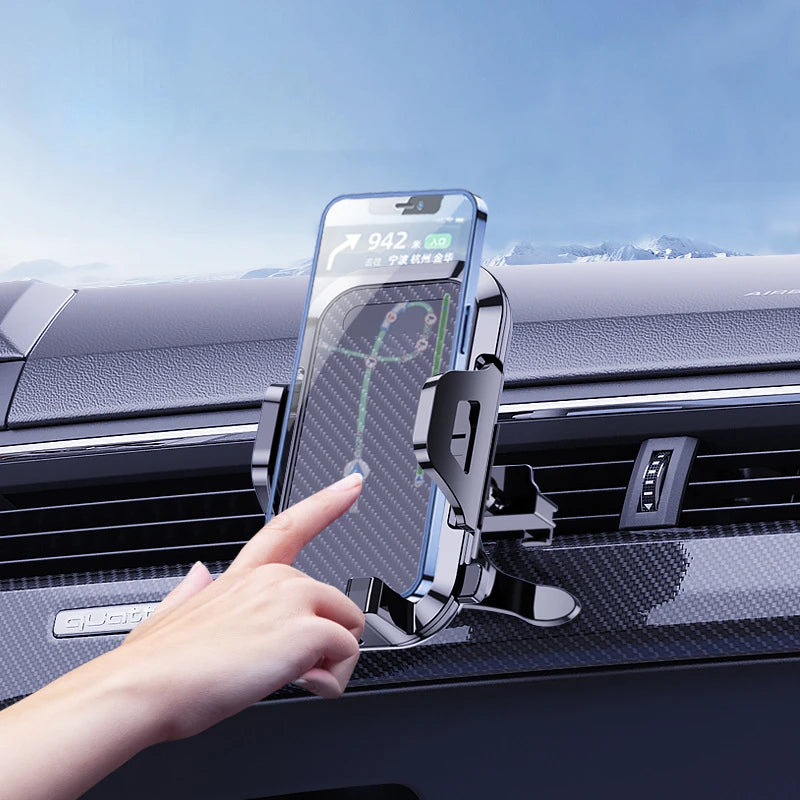 3-IN-1 Dashboard Windshield Air Vent Holder for Car, Automobile Cell Phone Accessories, Auto Cellphone Support Fit All IPhone