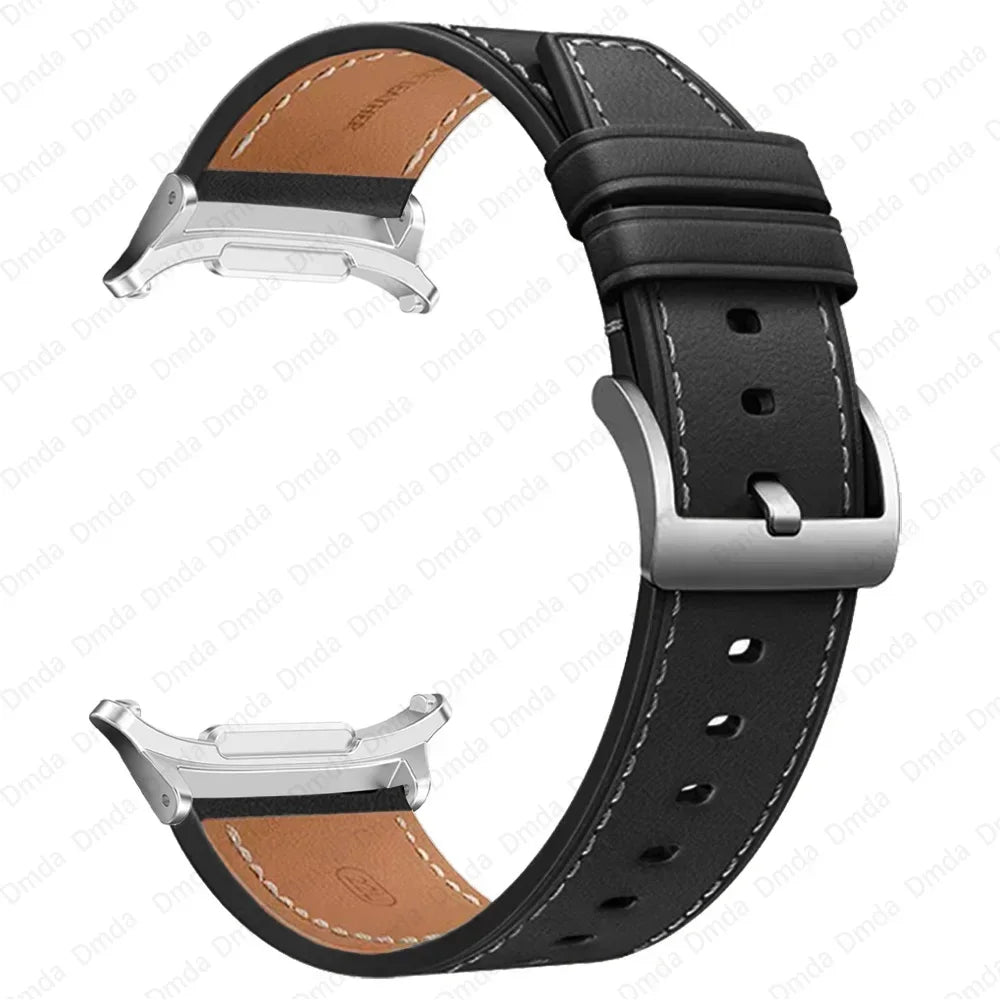 For Samsung Galaxy Watch Ultra 47mm Watch Straps Leather Wristband Galaxy Watch7 Ultra Watchband Bracelet Replacement Accessorie