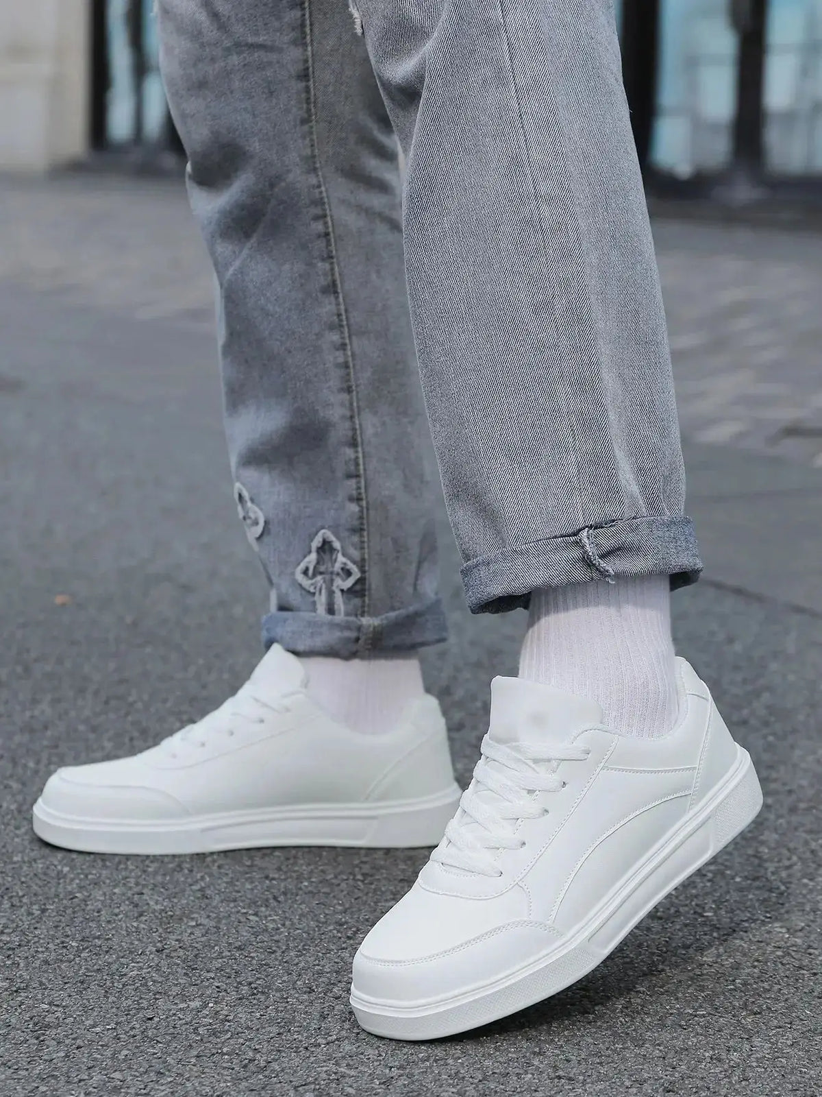 Essential Summer Casual Women's Sneaker – Lightweight, Breathable Mesh Construction, Wear-Resistant Durability, and Engineered Non-Slip Sports Soles