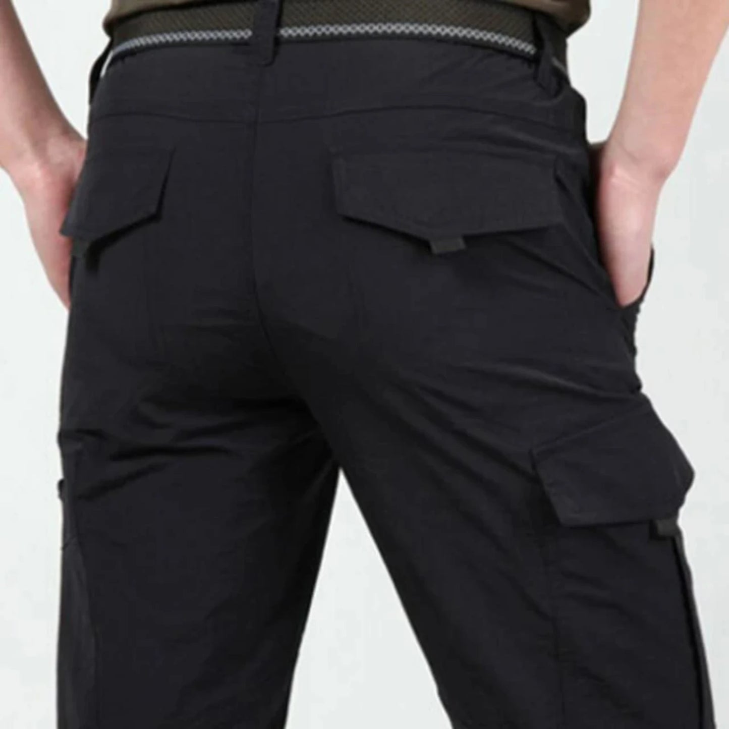 Quick Dry Hiking Pants Men Summer Outdoor Mountain Climbing Fishing Breathable Trousers Cool Trekking Sport Tactical Cargo Pants