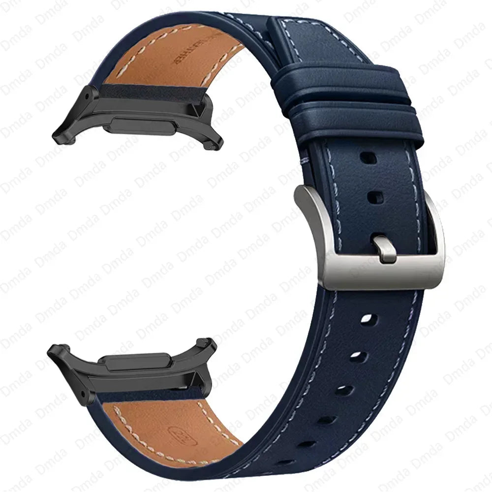 For Samsung Galaxy Watch Ultra 47mm Watch Straps Leather Wristband Galaxy Watch7 Ultra Watchband Bracelet Replacement Accessorie