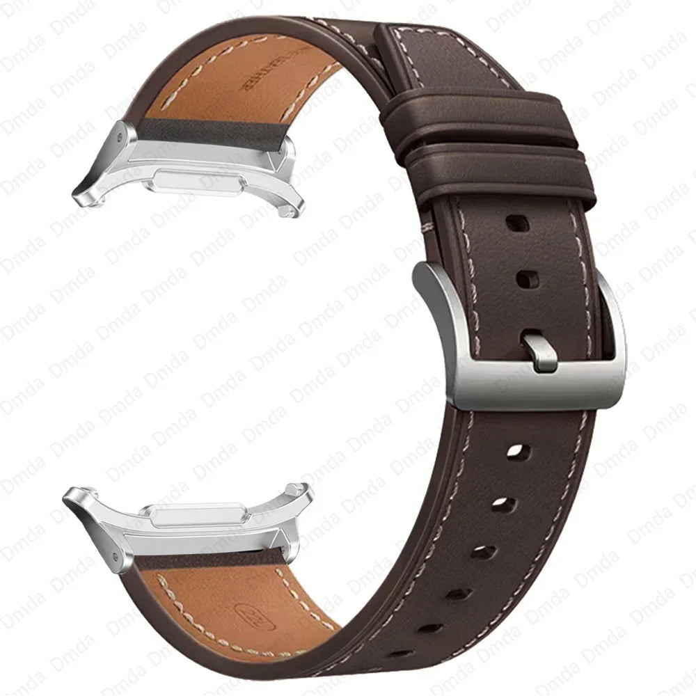 For Samsung Galaxy Watch Ultra 47mm Watch Straps Leather Wristband Galaxy Watch7 Ultra Watchband Bracelet Replacement Accessorie