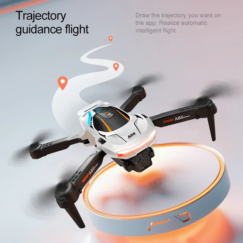 Drone Professional 4K Three Camera Folding Obstacle Avoidance Optical Flow Positioning Upgraded  New Toys for Boys
