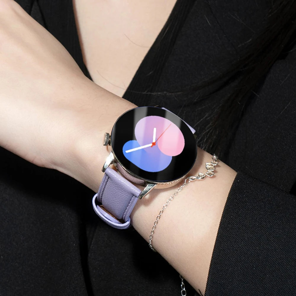 3 Pcs Tempered Glass for Samsung Galaxy Watch 7 Ultra 6 5 4 40 44mm Screen Protector Film for Watch 6 4 Classic 47 46 5 Pro 45mm