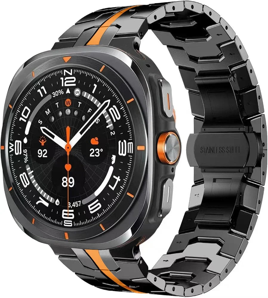 Titanium Band for Samsung Galaxy Watch Ultra 47mm Men Bracelet Luxury Metal Strap for samsung 7 ultra Galaxy Ultra 47MM Correa