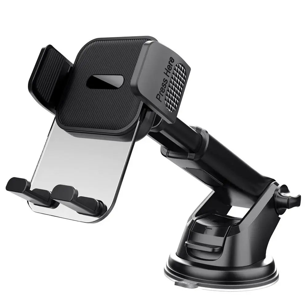 Car Cell Phone Holder Cellphone Mount for Dashboard Windshield Auto Dash Mobile IPhone Support Car Accessories