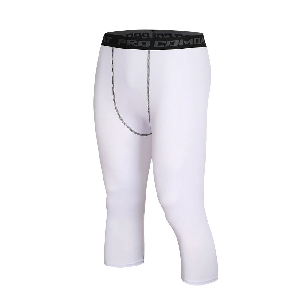 Mens Compression Pants Shaperwear Tights Cool Dry Leggings Sports Baselayer Running Athletic Workout Underwear Active Shorts