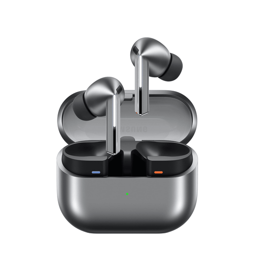 Samsung SM-R630NZAAMEA Galaxy Buds3 Pro In-Ear Earbuds, Noise Cancellation, Up To 30 Hours, Silver