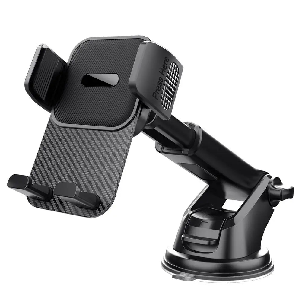 Car Cell Phone Holder Cellphone Mount for Dashboard Windshield Auto Dash Mobile IPhone Support Car Accessories