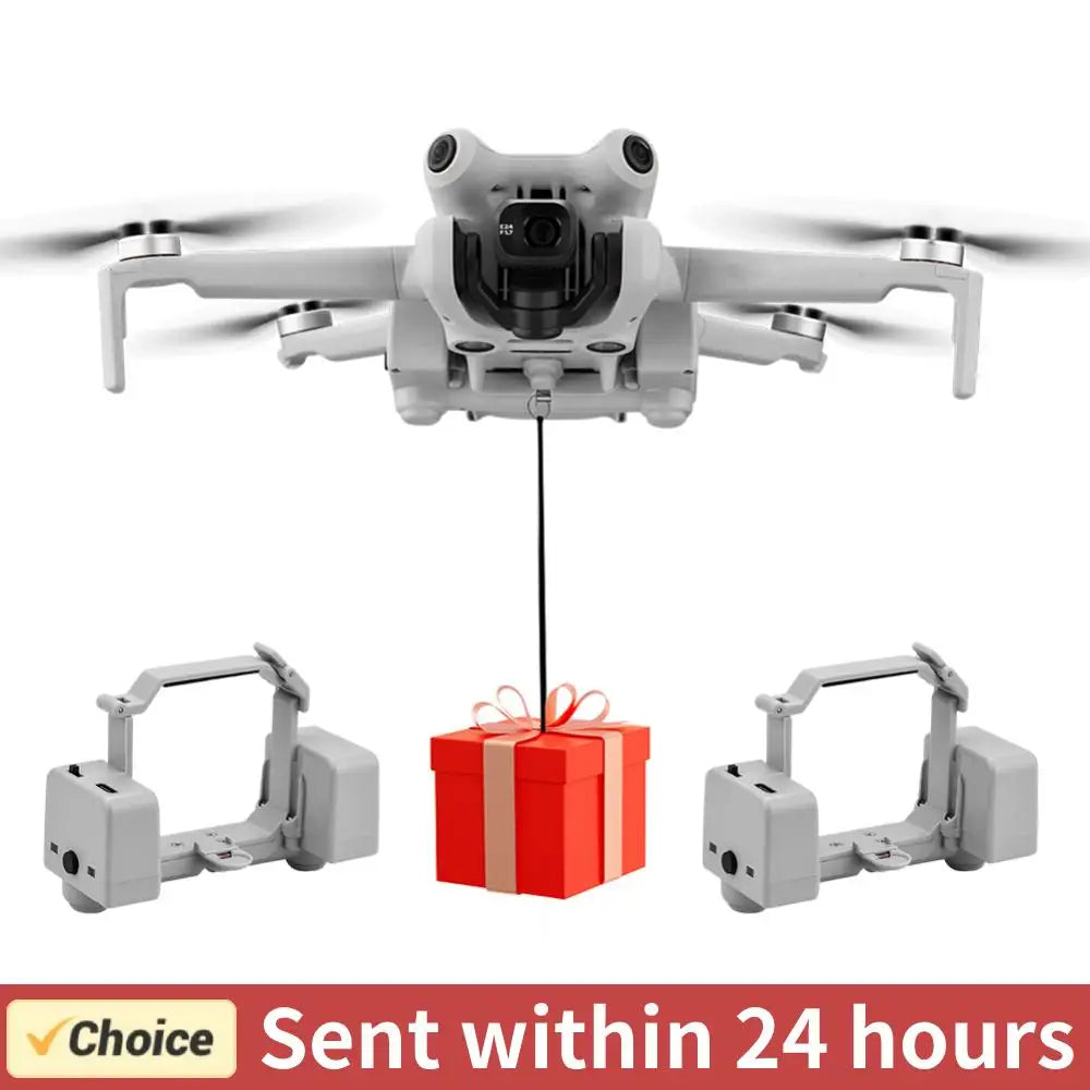 Drone Thrower Fishing Wedding Drone Air Drop Device Drone Air Drop Thrower System for DJI Mini 4 Pro Drone Accessories