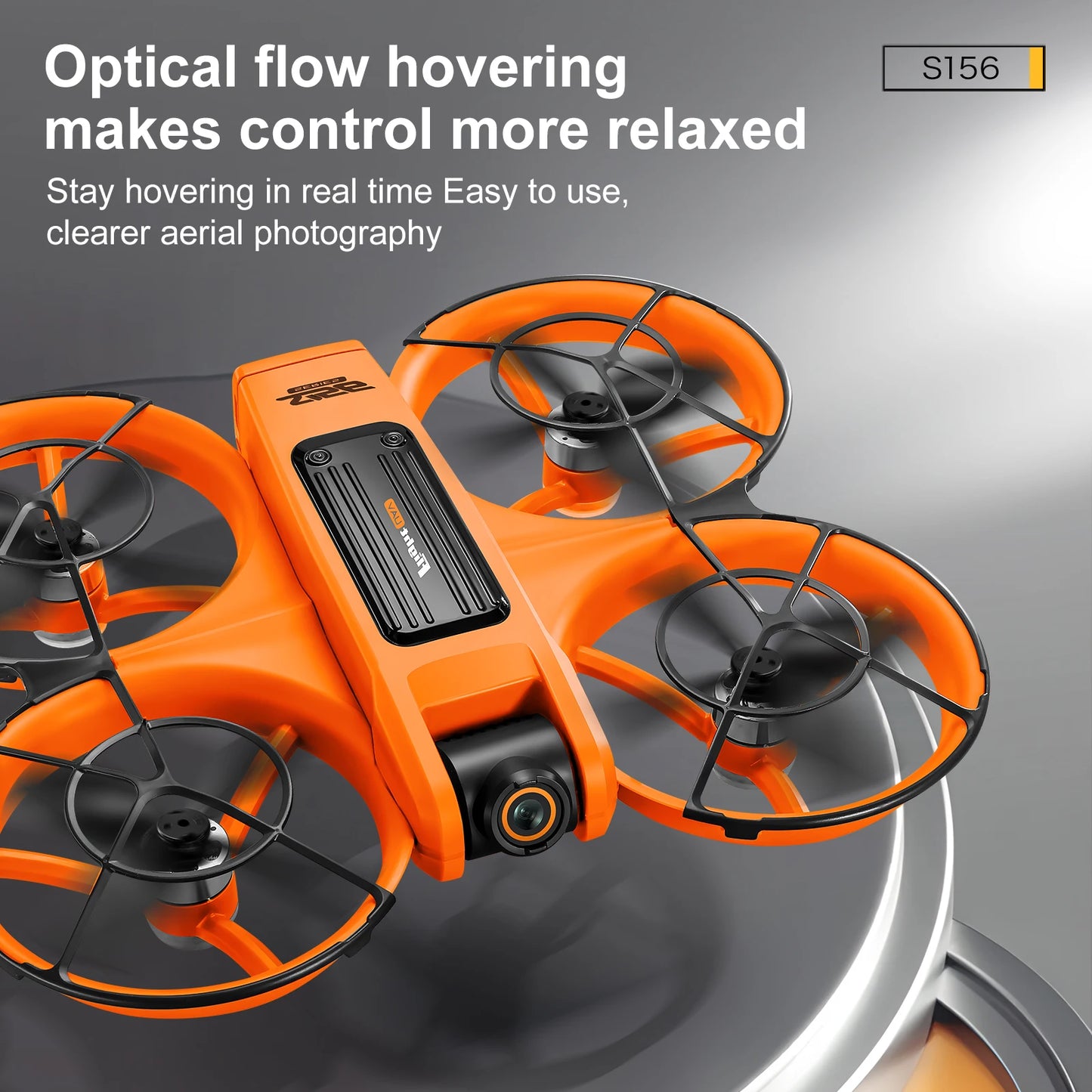S156 Mini Drone 8K HD Aerial Photography Dual-Camera Dron With Screen Omnidirectional Brushless Motor Drone RC Toy Gift