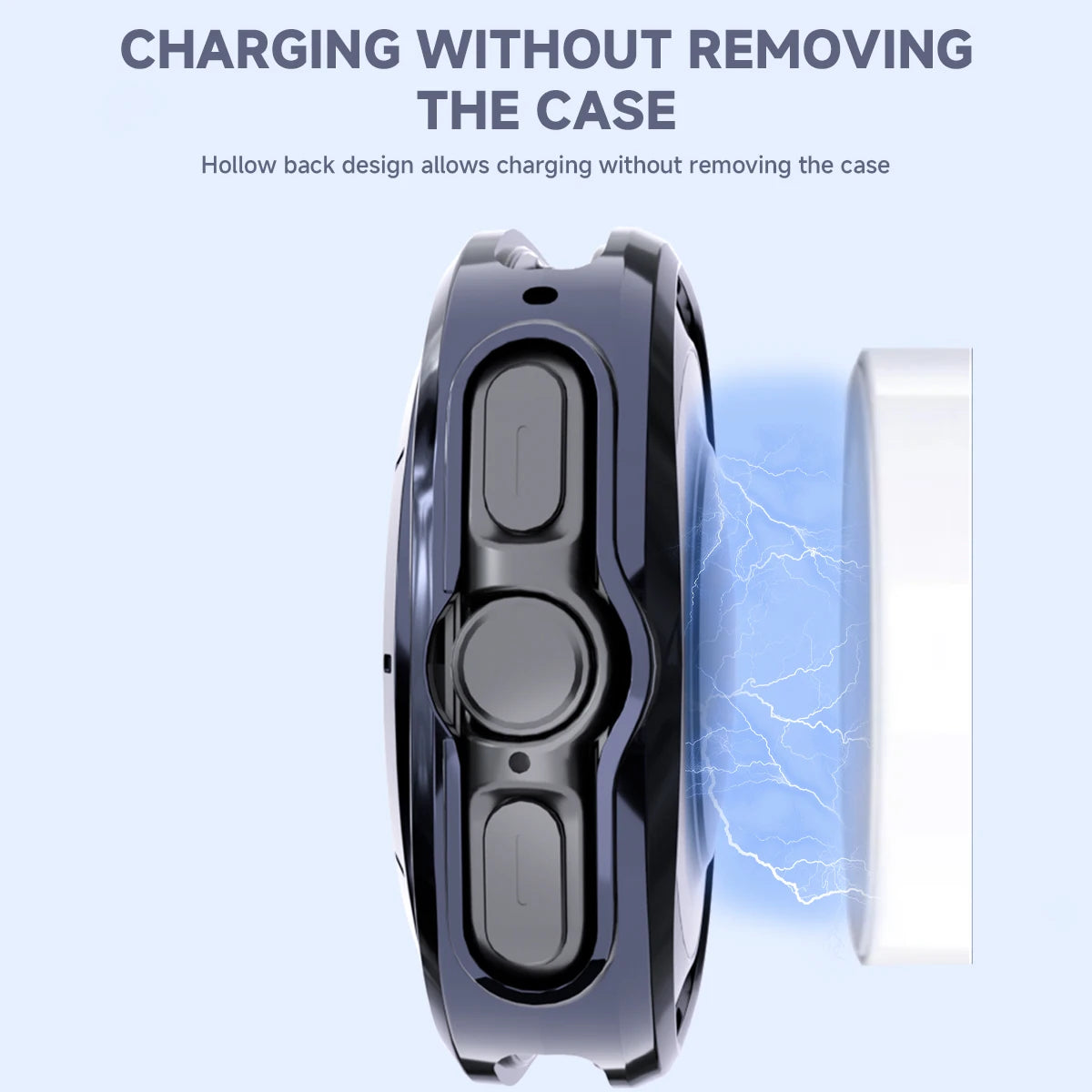 Case for Samsung Galaxy Watch 7 Ultra 47mm Smartwatch Cover Soft TPU Bumper Protective Shell for Galaxy 7 Ultra 47mm Accessories