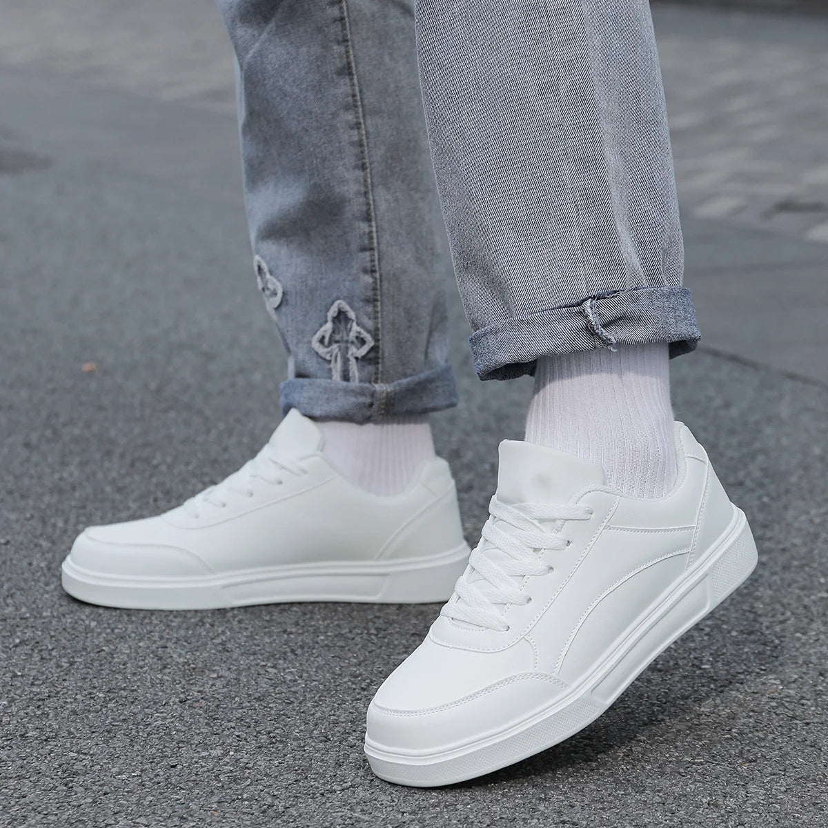 Essential Summer Casual Women's Sneaker – Lightweight, Breathable Mesh Construction, Wear-Resistant Durability, and Engineered Non-Slip Sports Soles