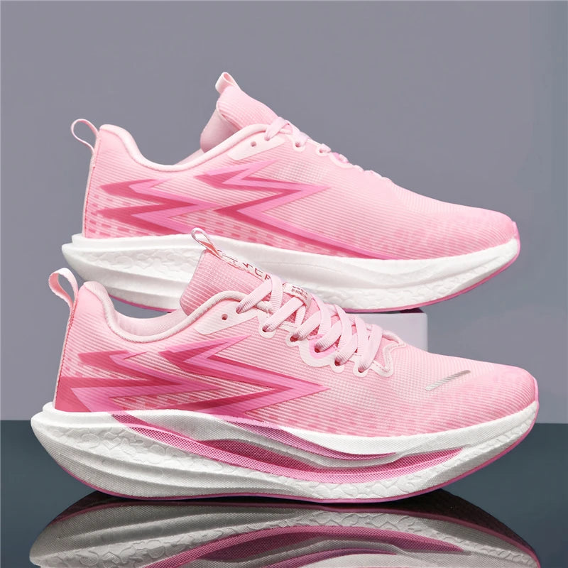 Running Shoes Men Marathon Sports Speciality Carbon Board Breathable Lightweight Women's Comfortable Athletic Stability Sneakers