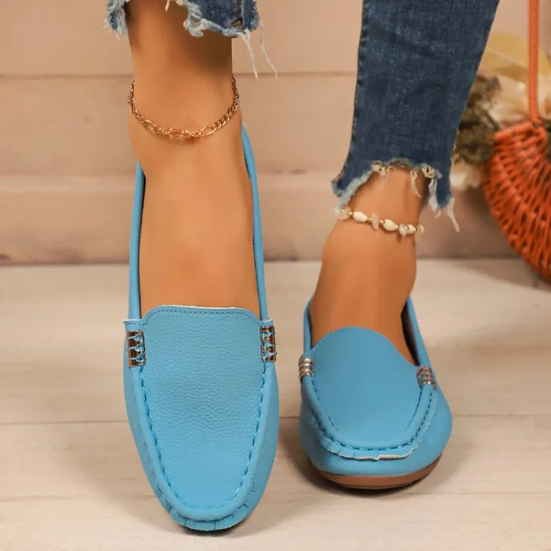 Women Casual Shoes 2026 New Spring and Autumn Flat Loafers Shoes Women Fashion Non-slip