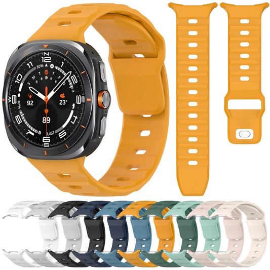 Sport Silicone Strap For Samsung Galaxy Watch 8 Ultra 47mm Bracelet Wristband Accessories Samsung Galaxy Watch Ultra 47mm Correa