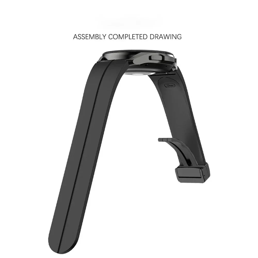 Silicone Magnetic Buckle Strap For Samsung Galaxy Watch 7 FE 5 Pro 40/44mm 45mm Band Watch 6 Classic 43 47mm Sport Watchband