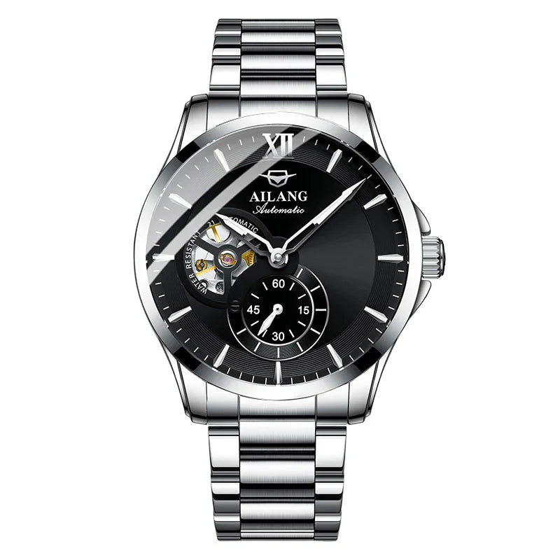 Watches for Men Tourbillon Skeleton Luminous Luxury Mechanical Self Winding Men's Wrist Watch Waterproof
