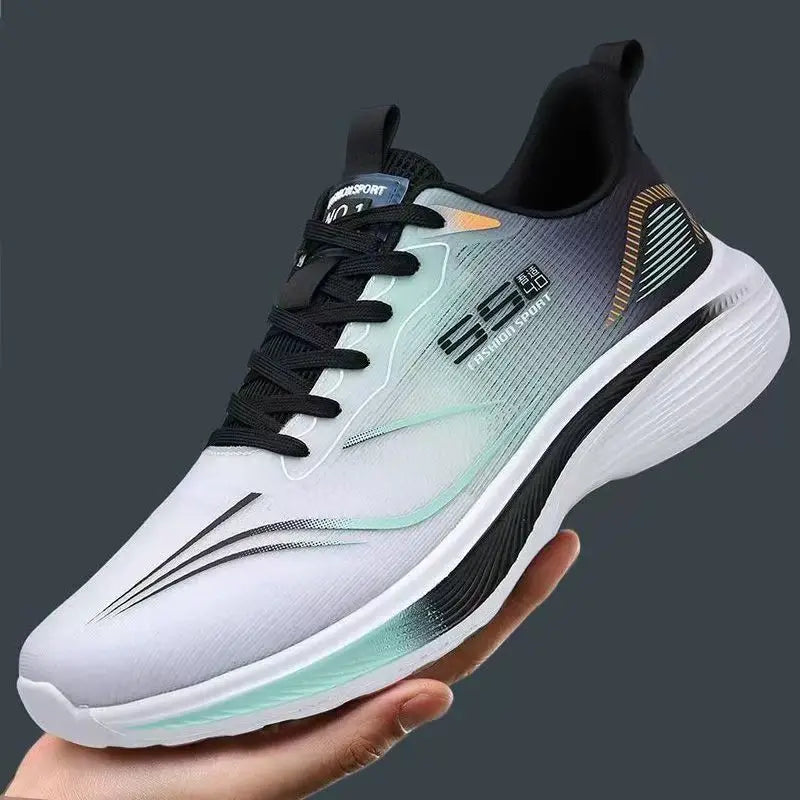 Men’s Spring/Summer Casual Training Sneakers Ultra-lightweight mesh meets a flexible, non-slip soft sole for all-day comfort.