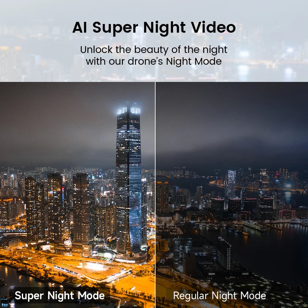 FIMI X8 Tele Max Drone 30x Hybrid Zoom Wide-Angle Tele Camera 20KM Range 4K 60fps 3-Axis Gimbal GPS AI Super Night Video