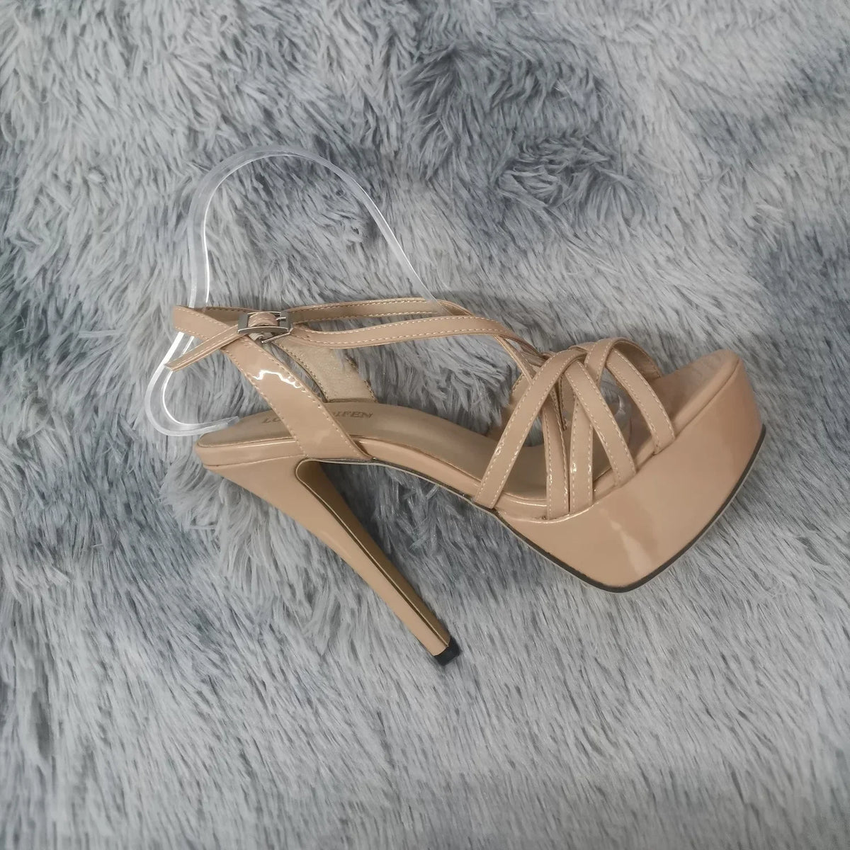 Platform High Heels Sandals Sexy Ankle Strap Open Toe Shoes