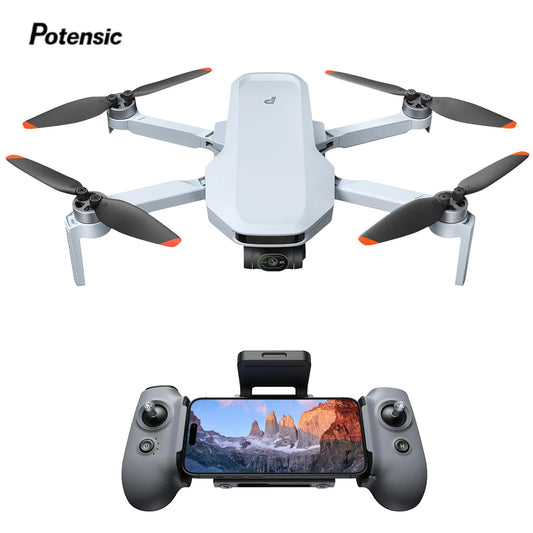 Potensic ATOM 2 Professional Camera Drone: Ultra-Lightweight Under 249g with 4K HDR Video, 8K Photo, 3-Axis Gimbal, 2.7K Vertical Shooting, 10KM Range, AI Night Shot, and AI Tracking