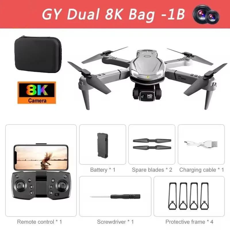 Drone V88 8K 5G Professional HD Dual Camera Aerial Photography 15000M Remote Control Aircraft Folding Quadcopter 2026 New