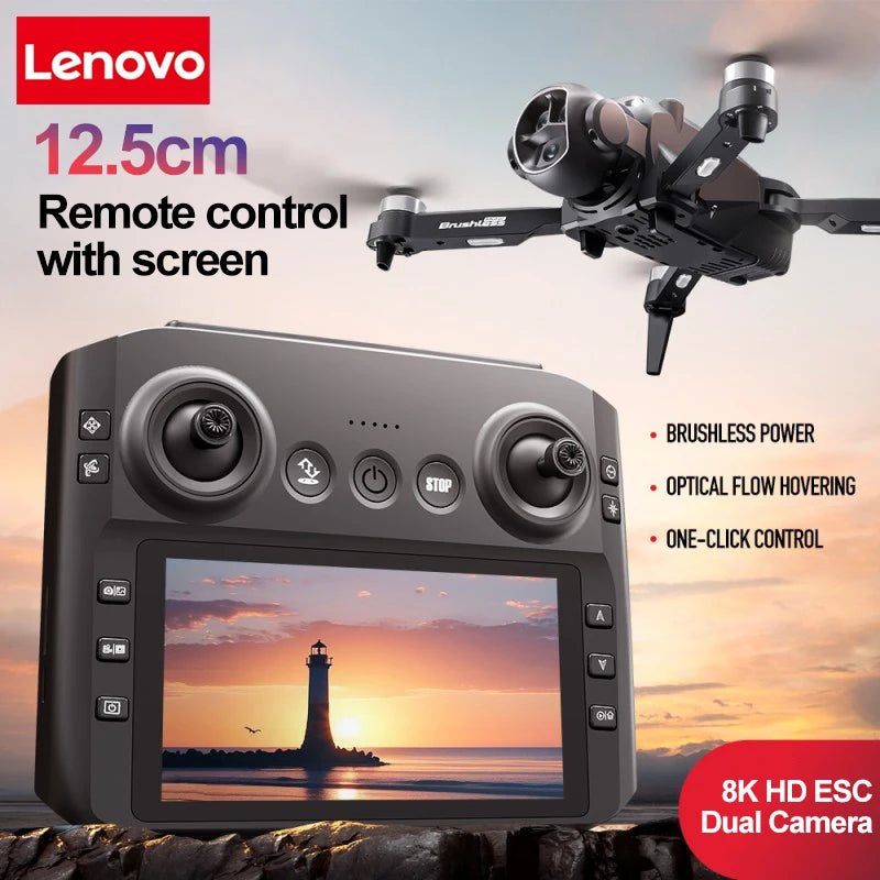 Lenovo M7 Drone 8K Aerial HD Dual Camera Photography Intelligent Obstacle Avoidance Brushless Motor 5G WIFI GPS Return Drone