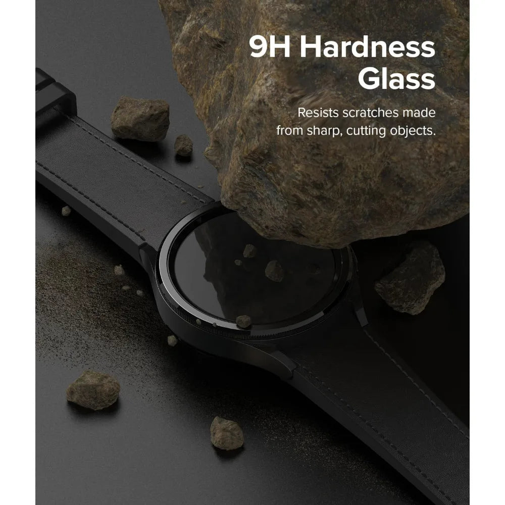 Tempered Glass for Samsung Galaxy Watch 6 Classic 43mm 47mm Watch4 5 40mm 44mm Screen Protector Films Anti-Scratch Accessories