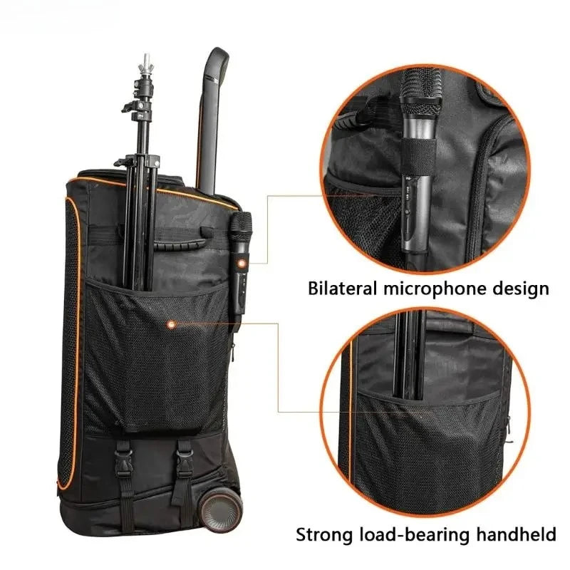 Speaker Protect Storage Bags for JBL PartyBox 520 Speaker Dust Box Portable Party Box Travel Carrying Case Accessories