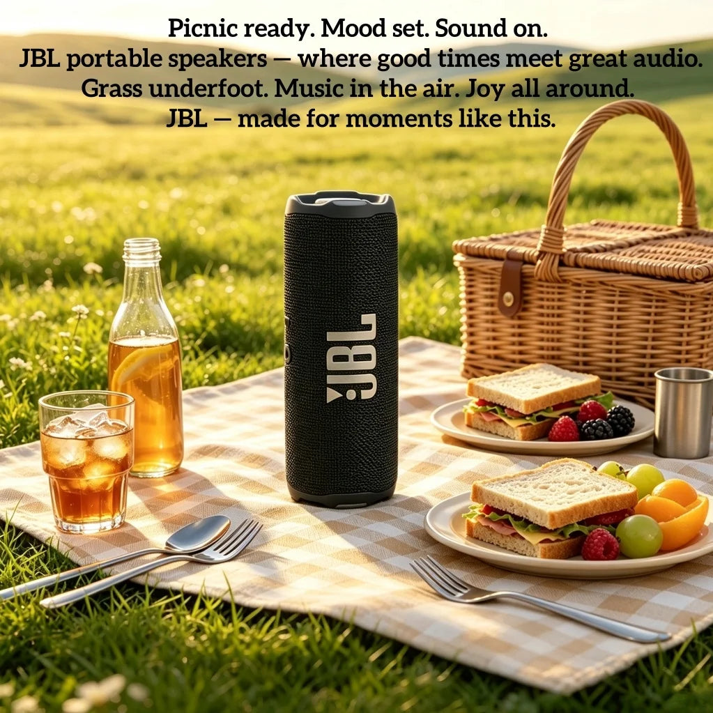 JBL Flip 7 Portable Bluetooth Speaker IP68 Waterproof 35W AI Sound Boost Auracast 16H Battery Outdoor Camping Beach Wireless
