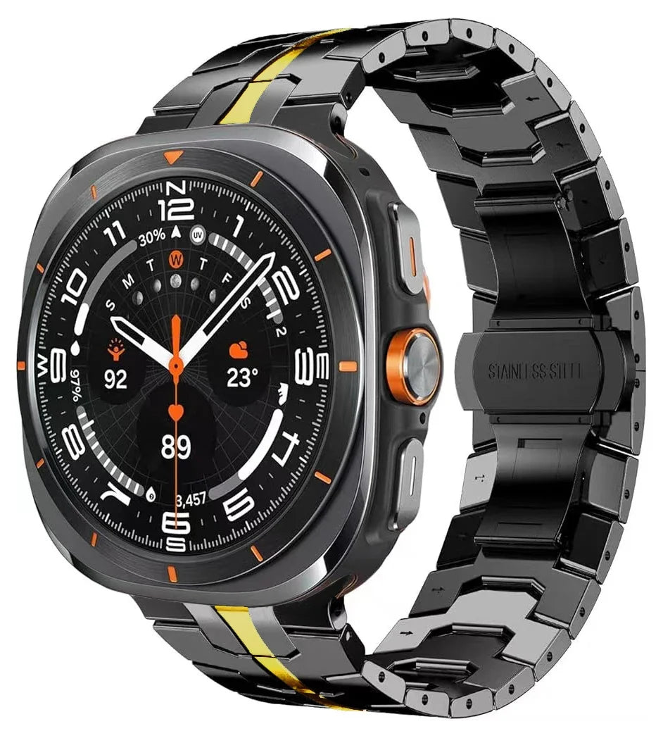Titanium Band for Samsung Galaxy Watch Ultra 47mm Men Bracelet Luxury Metal Strap for samsung 7 ultra Galaxy Ultra 47MM Correa