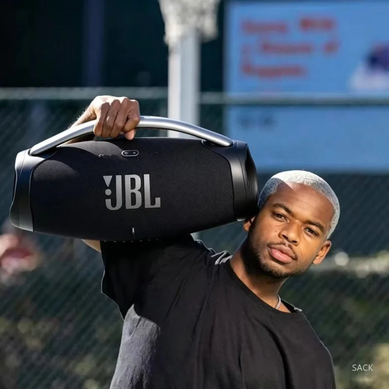 JBL BOOMBOX 3 Portable Outdoor Speaker IP68 Waterproof Stereo Sound with Built-in Power Supply for Camping And Travel