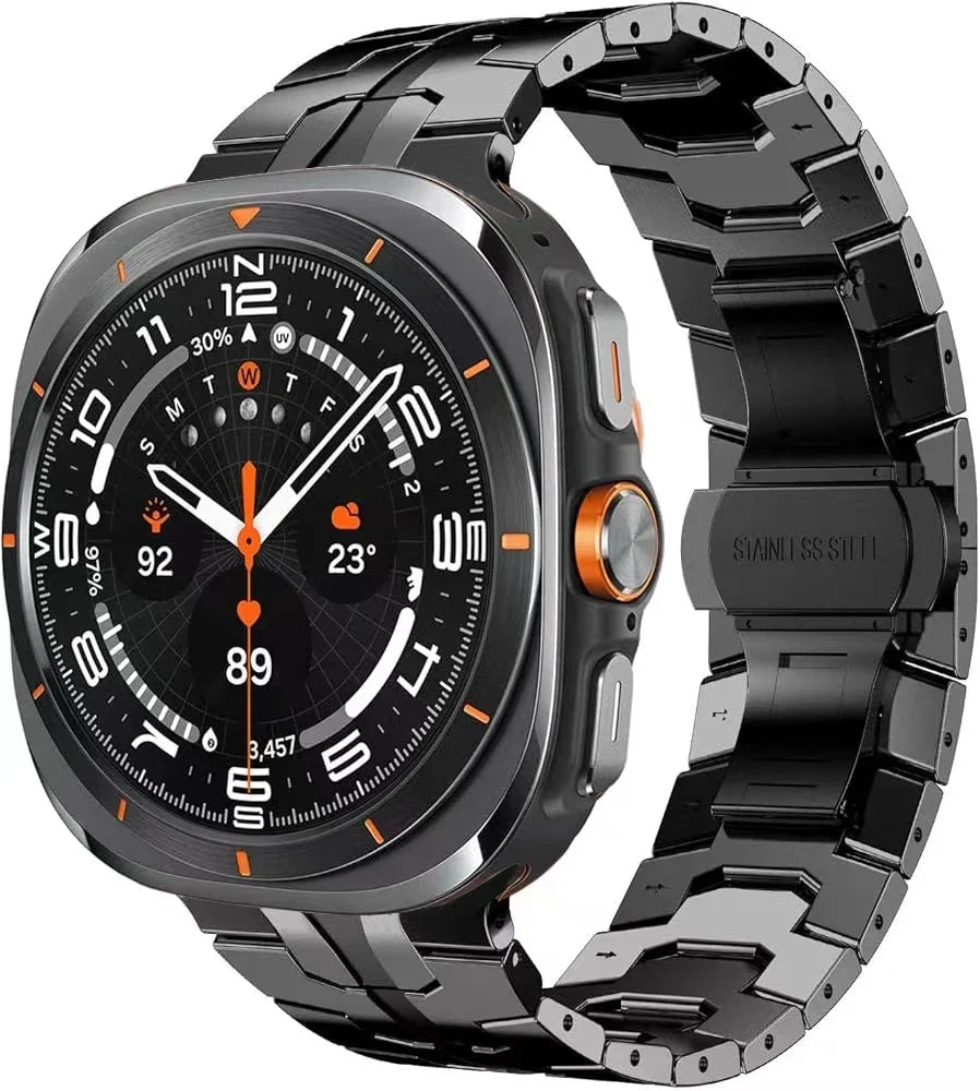 Titanium Band for Samsung Galaxy Watch Ultra 47mm Men Bracelet Luxury Metal Strap for samsung 7 ultra Galaxy Ultra 47MM Correa