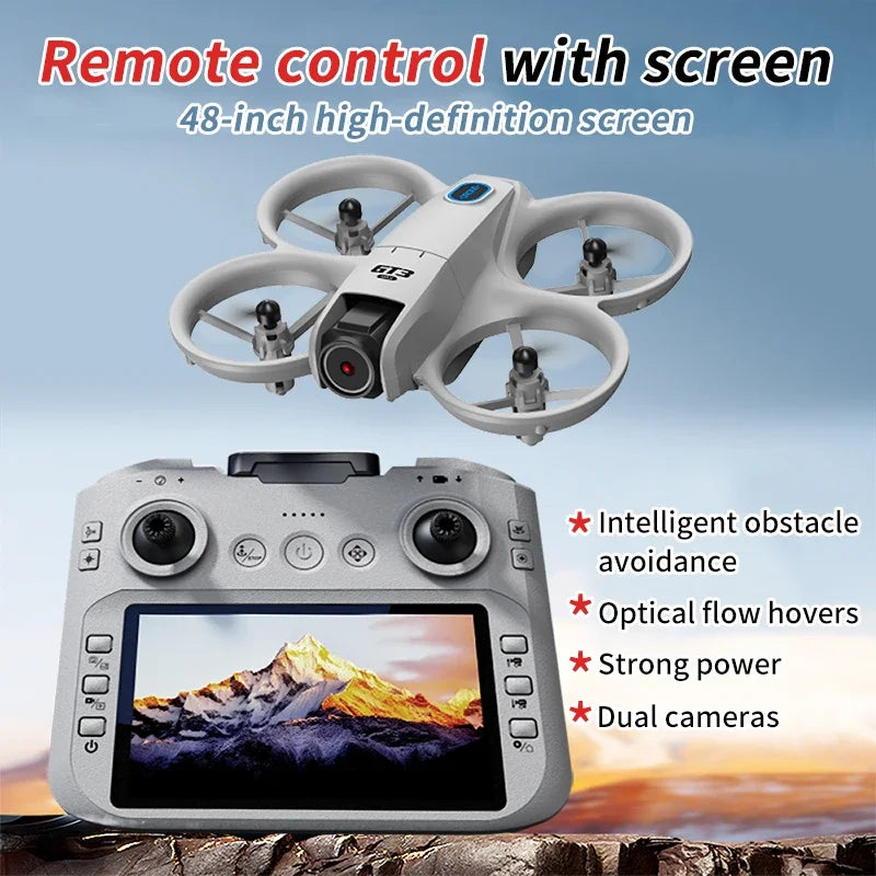 GT3 MAX Drone 8K HD 4.3" Remote Control Headless Mode Helicopter 360° Flip Quadcopter Toys Mini Drone Fors Kid Toy Gifts