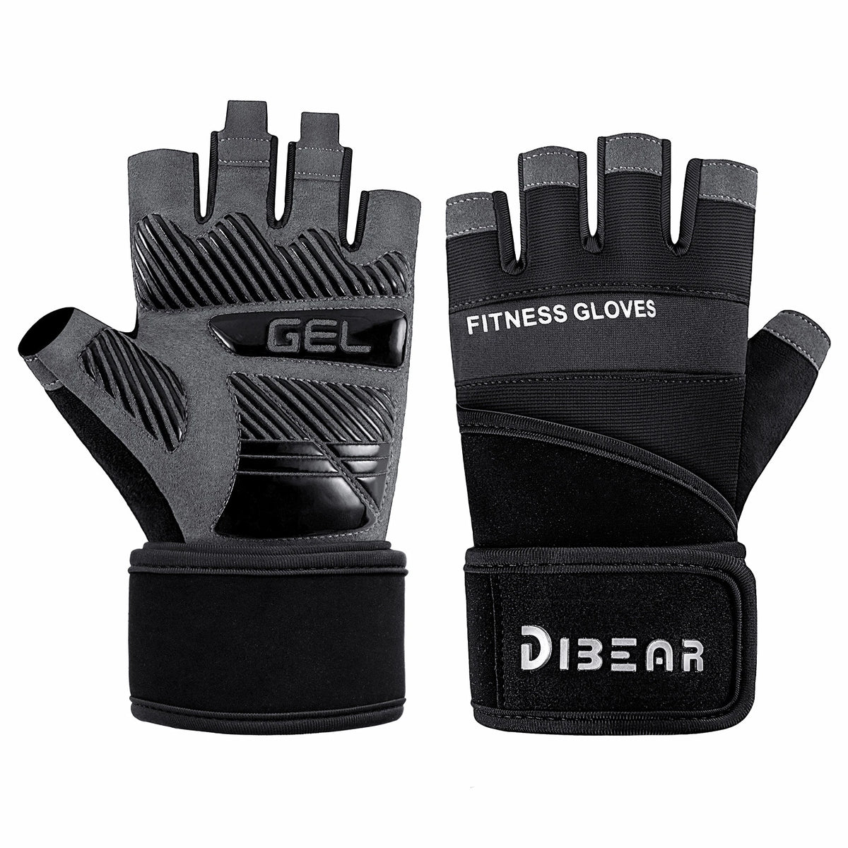 Gym Gloves Bodybuilding Powerlifting Dumbbell Pull Ups Home Workout Training Fitness Gloves For Man Gym