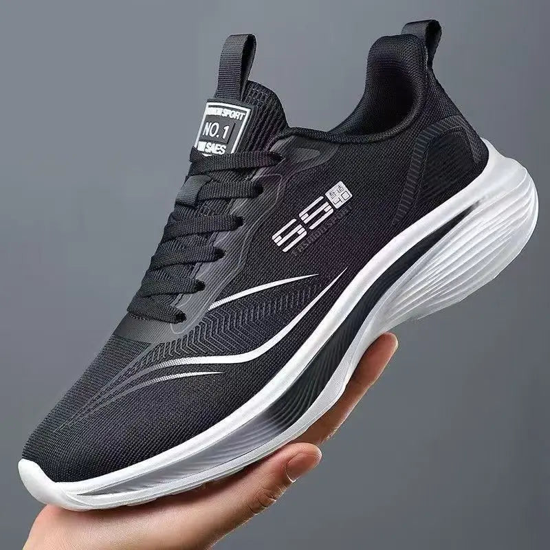 Men’s Spring/Summer Casual Training Sneakers Ultra-lightweight mesh meets a flexible, non-slip soft sole for all-day comfort.