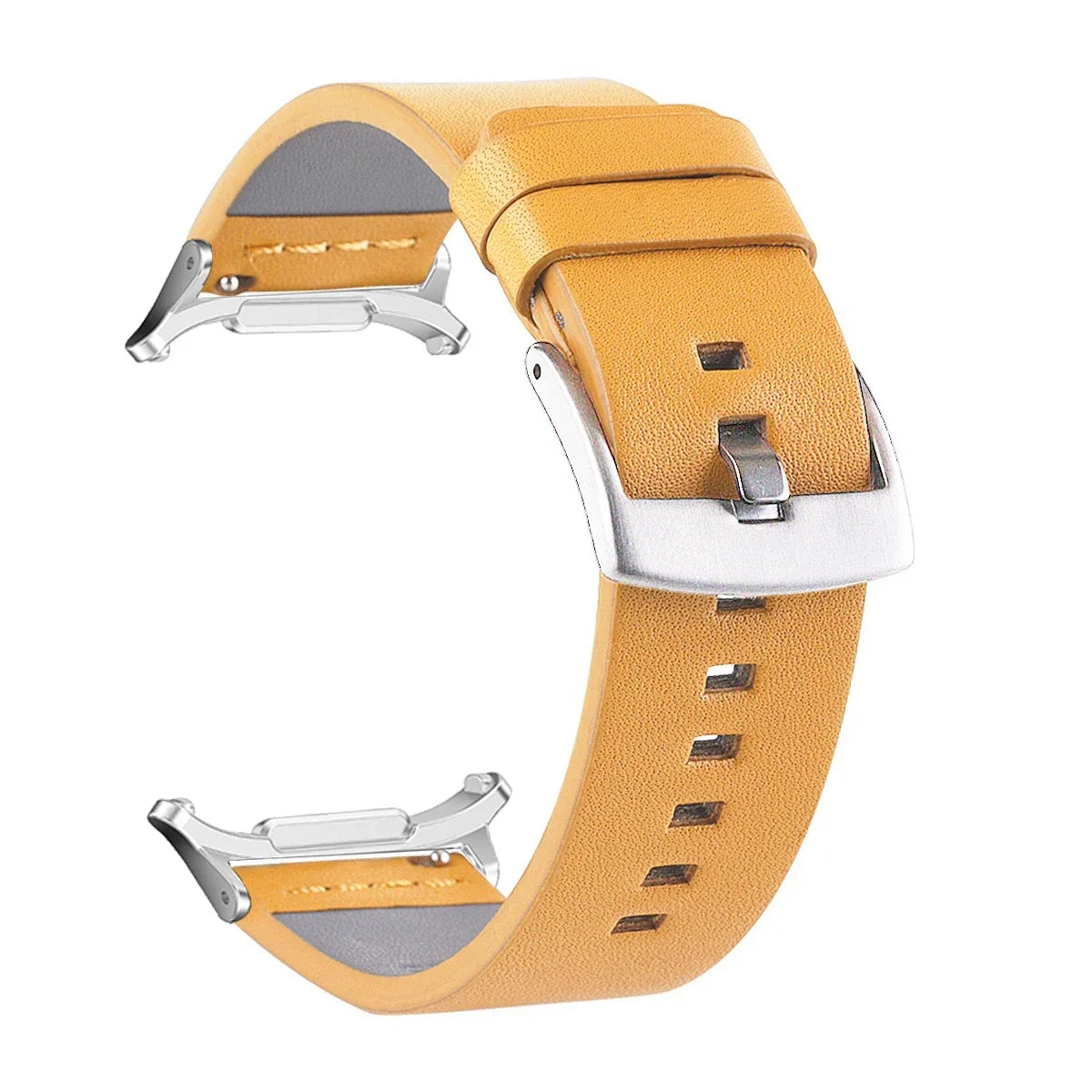 Leather Strap for Samsung Galaxy Watch 7 Ultra 47mm Business Band Bracelet for Galaxy Watch Ultra 47mm No Gaps Wristband Correa