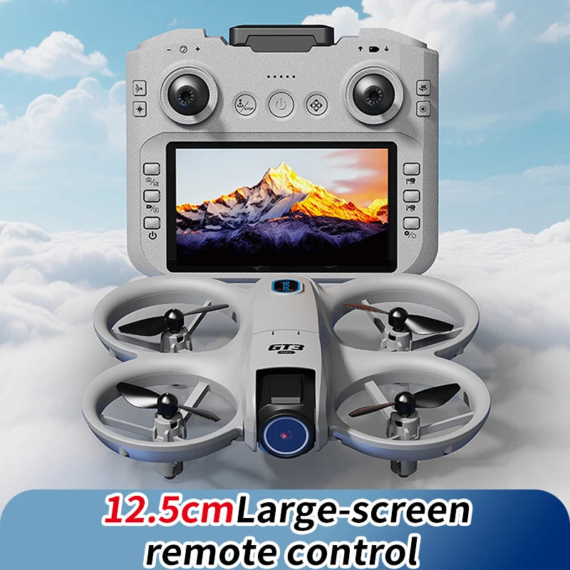 GT3 MAX Drone 8K HD 4.3" Remote Control Headless Mode Helicopter 360° Flip Quadcopter Toys Mini Drone Fors Kid Toy Gifts
