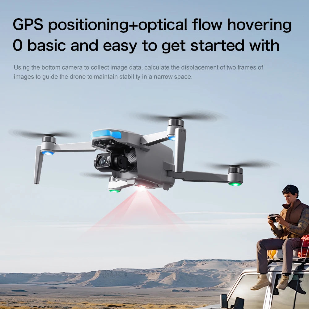 S-X1 High-end GPS Drone Professional 8K Camera With Screen 10KM Digital Image Transmission 3-axis Gimbal Brushless RC Quadcopter