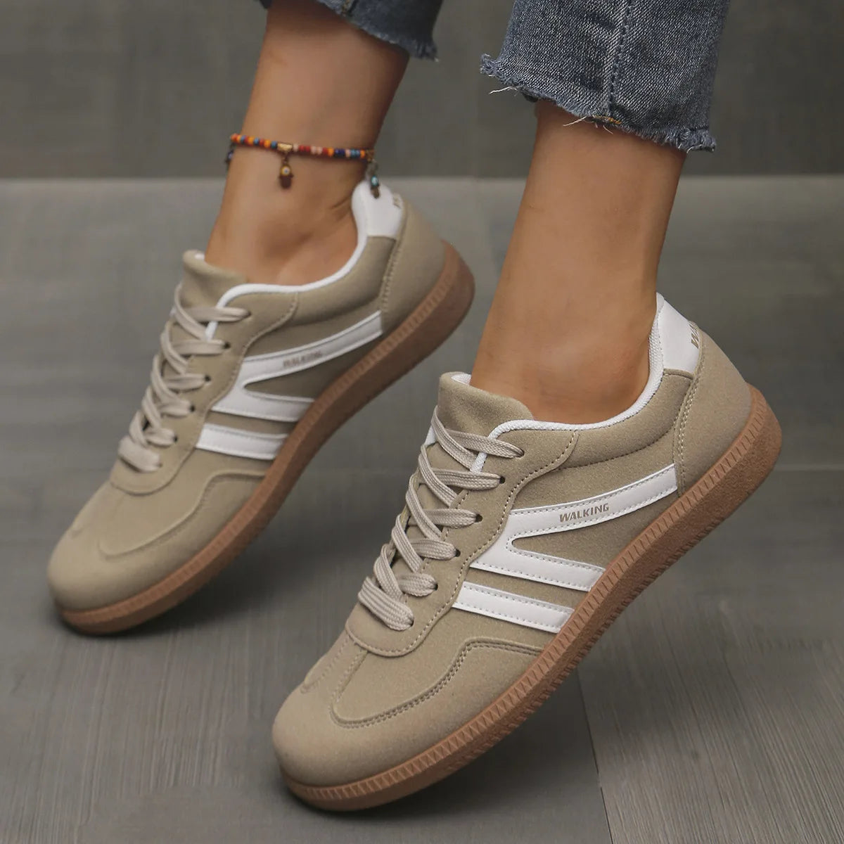 Luxury Women's Soft Slip-On Sneakers – Premium Lightweight Comfort Flats