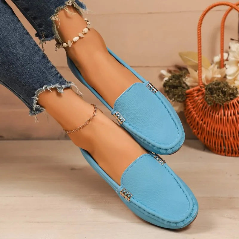 Women Casual Shoes 2026 New Spring and Autumn Flat Loafers Shoes Women Fashion Non-slip